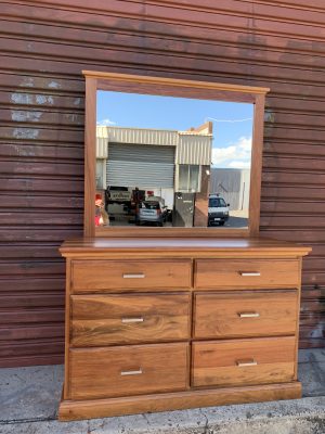 Blackbutt solid wood bedroom suite