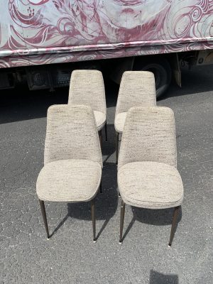 2x set of 4 Vintage Dining Chairs