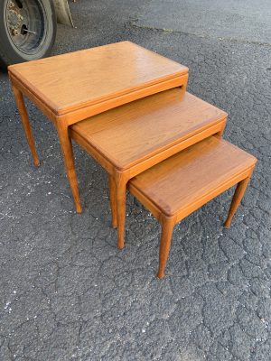 MCM Teak Alpha Nest of Tables