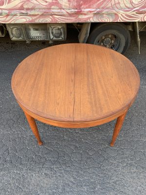 Vintage MCM Teak Alpha 4-6 Seater Dining Table
