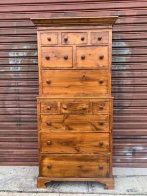 Hi Boy Chest of Drawers, 2 Piece Tall Boy